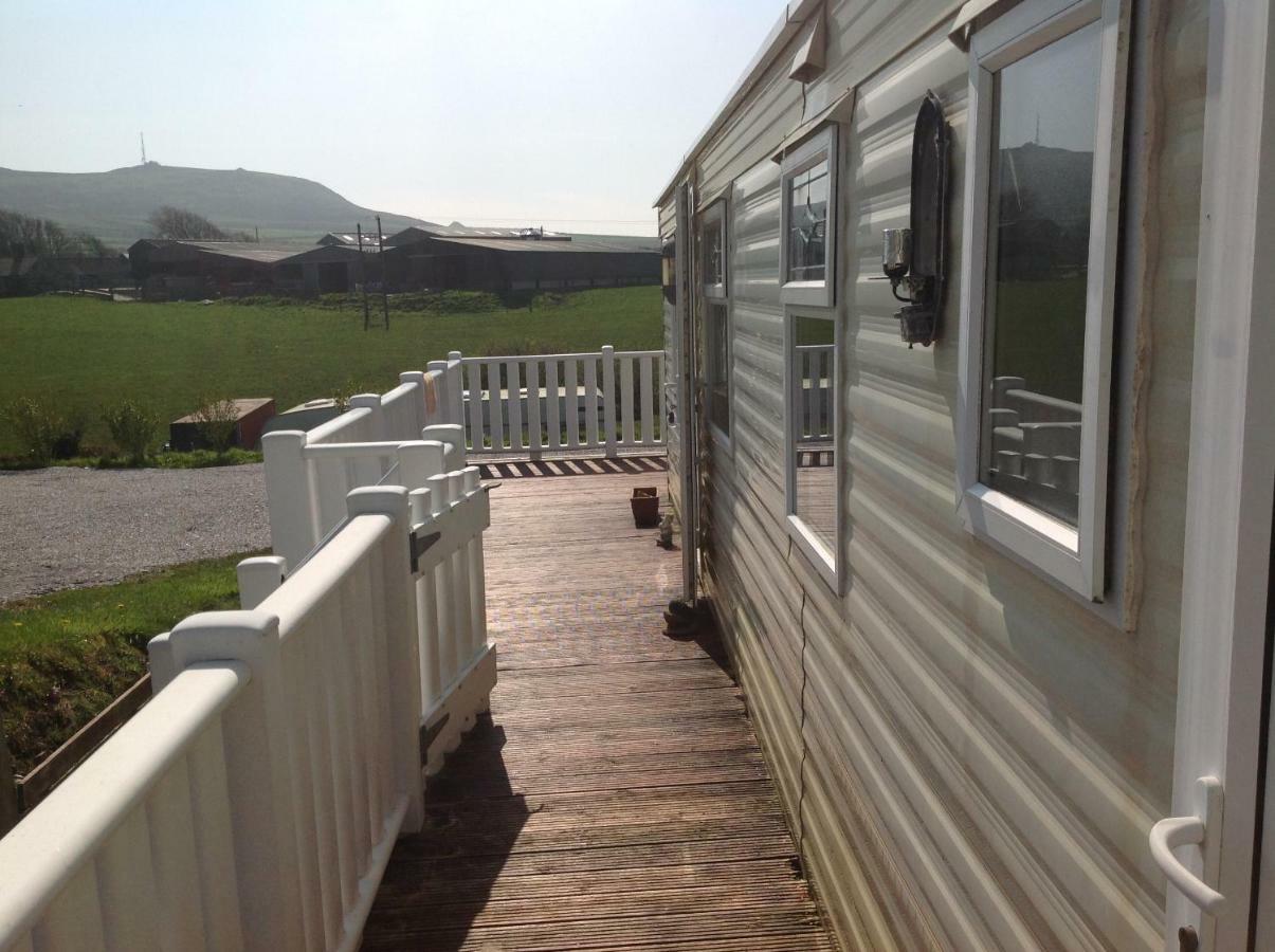Criw Bach Static Caravan Apartment Bryncroes Екстериор снимка
